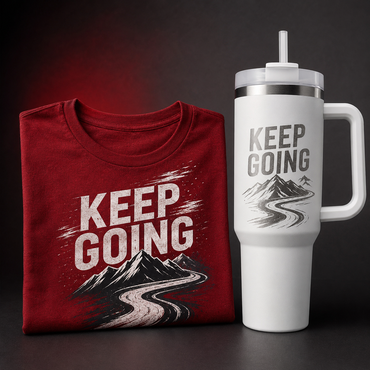 Shirt + Tumbler Gift Set