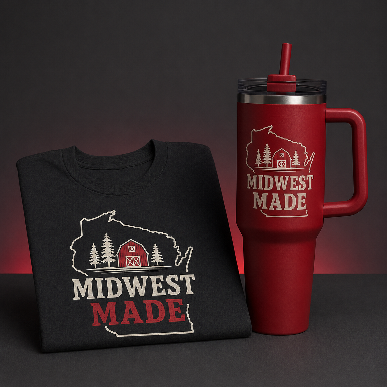 Shirt + Tumbler Gift Set