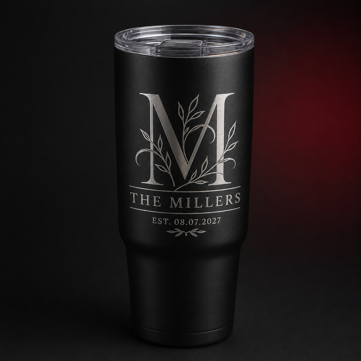 Custom Laser-Engraved 30 oz Tumbler